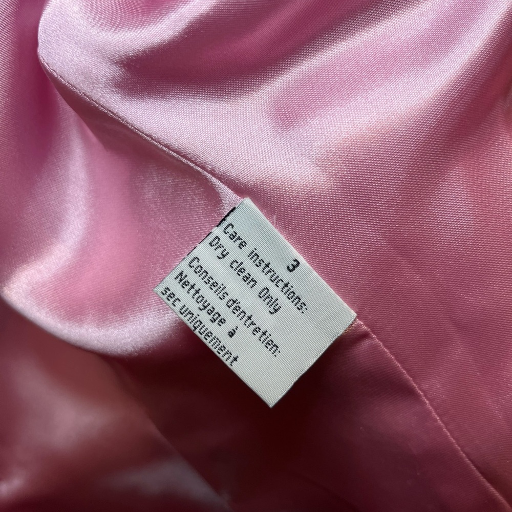 Vintage Silk Jacket Pink, Ebene by Patrick Assuline, Womens Size M, NWT - Picture 12 of 16